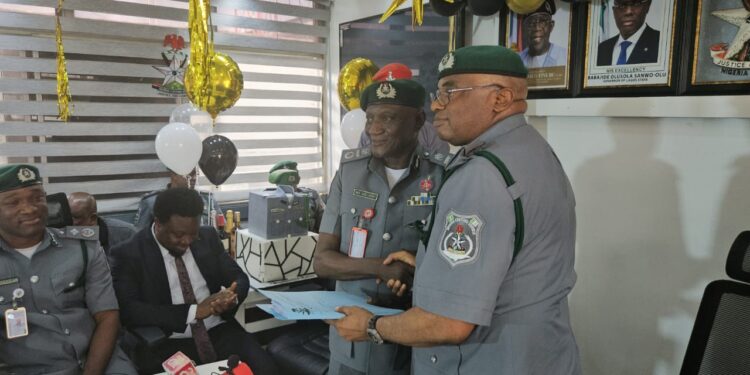 CUSTOMS COMPTROLLER GAMBO IYERE ALIYU WHO REJECTED $50,000 BRIBE TAKES HELM AT FOU ZONE A