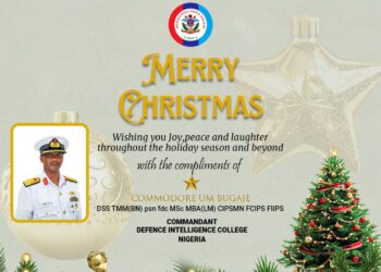 Commandant, Defence Intelligence College, Extends Christmas 2025 and New Year Goodwill Message