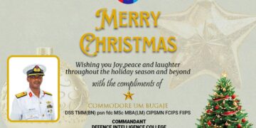 Commandant, Defence Intelligence College, Extends Christmas 2025 and New Year Goodwill Message